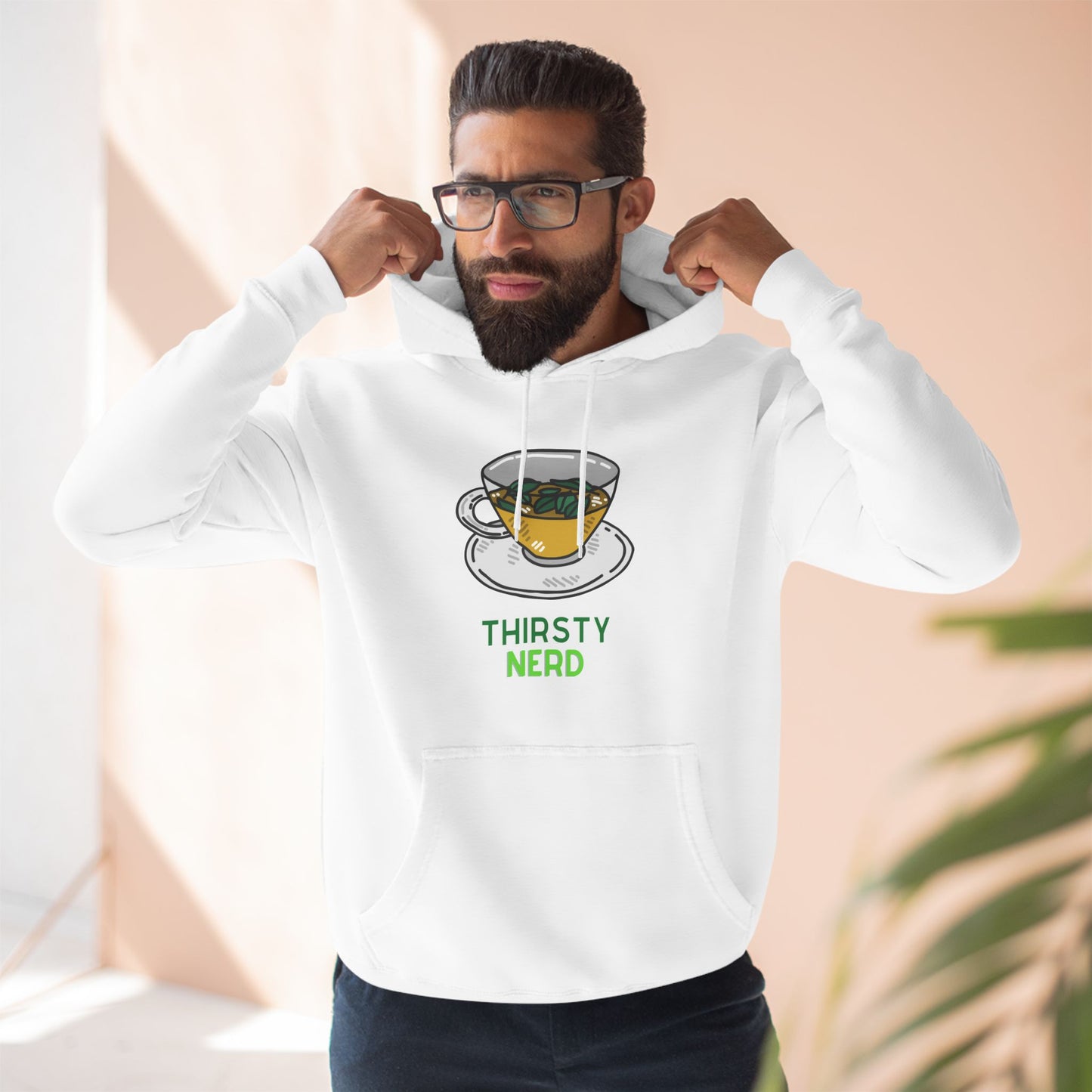 Thirsty Nerd Fleece Hoodie