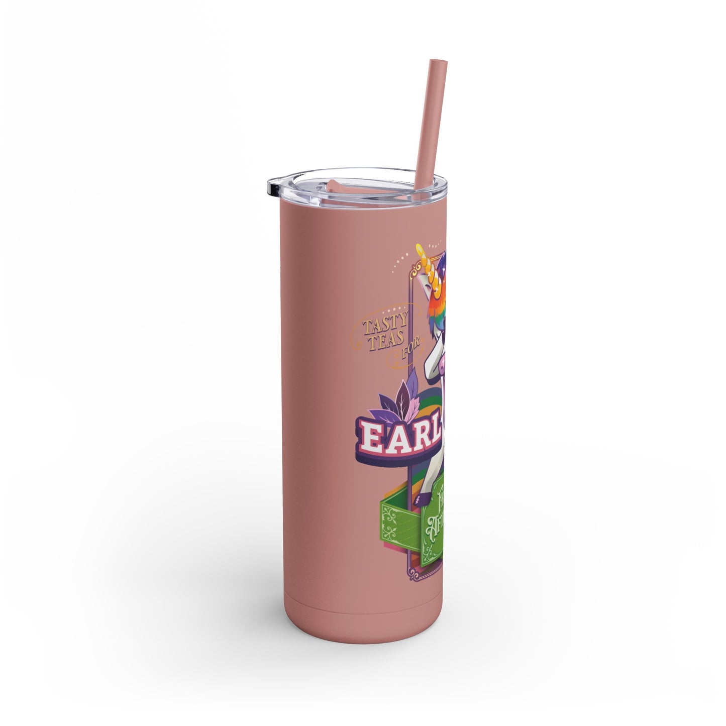 "Unity the Unicorn" Earl Gay Tumbler